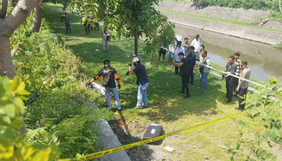 Mr X Tewas dengan Luka Gorok di Bantaran Sungai Taman Pancing