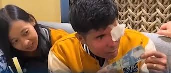 AGUS SEDIH BANGET SUDAH BISA MELIHAT SAAT DIKASIH LIHAT UANG, UANG BISA BUAT ORANG BUTA KEMBALI MELIHAT