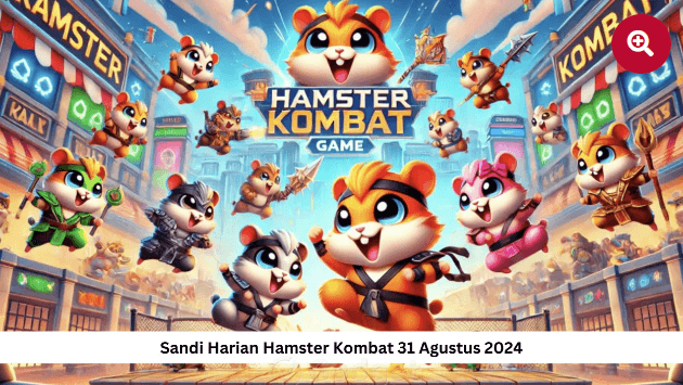 Total 5 Juta Koin Gratis! Dapatkan Combo Harian Hamster Kombat 31 Agustus 2024!