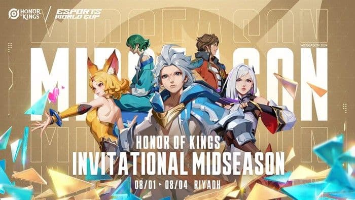 HOK Invitational Midseason 2024: Jadwal, Hadiah, dan Daftar Tim